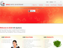 Tablet Screenshot of gridinfosys.com